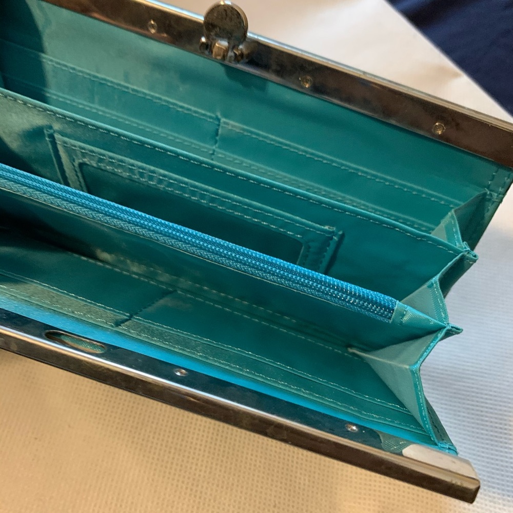 Turquoise wallet - Picture 2 of 2